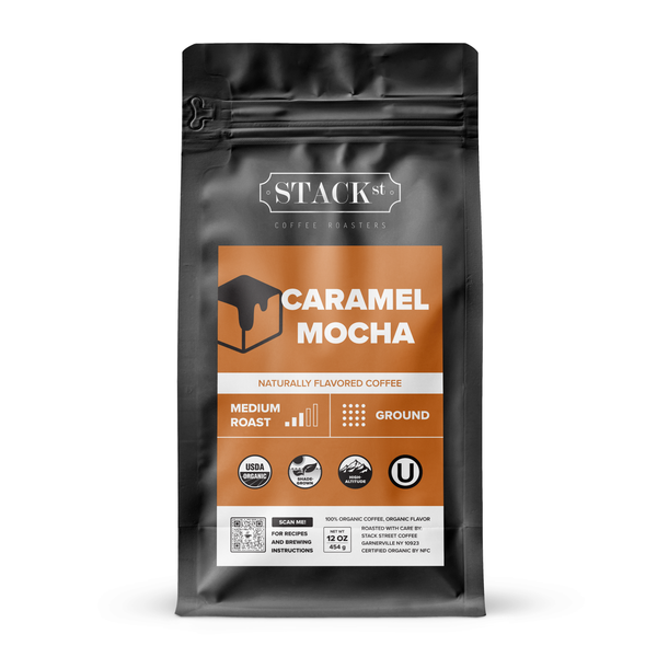 Caramel Mocha Organic Coffee High Altitude Shade Grown