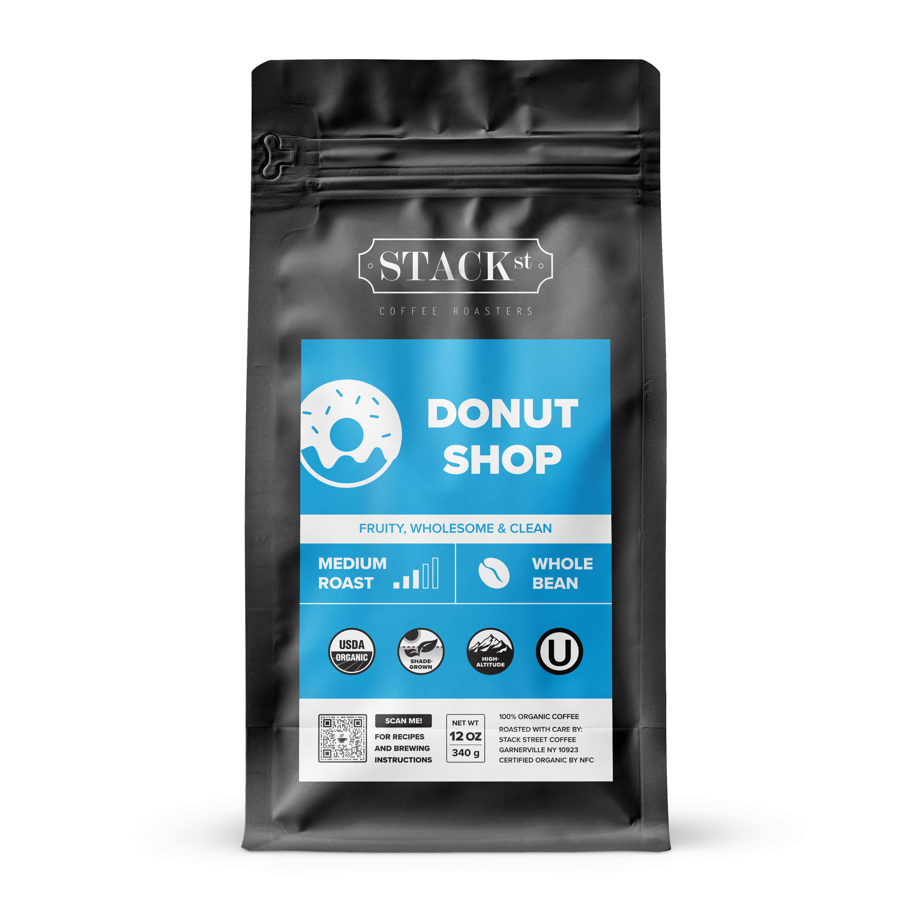 Donut Shop Organic Coffee Medium Roast
