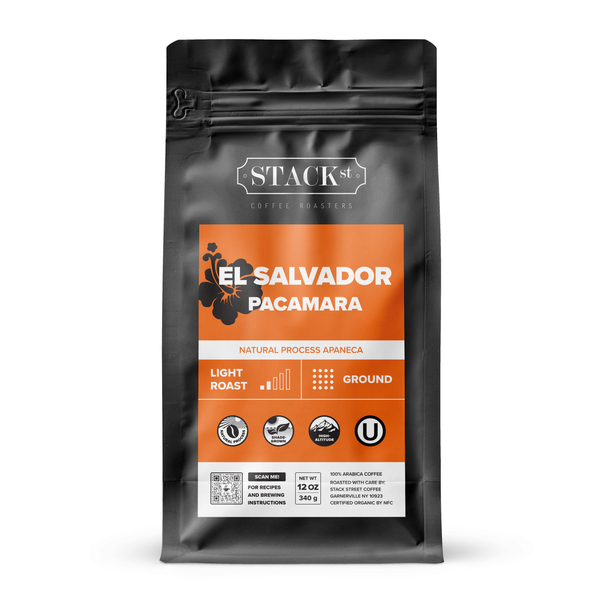 El Salvador Pacamara Coffee Natural Process Apaneca Light Roast