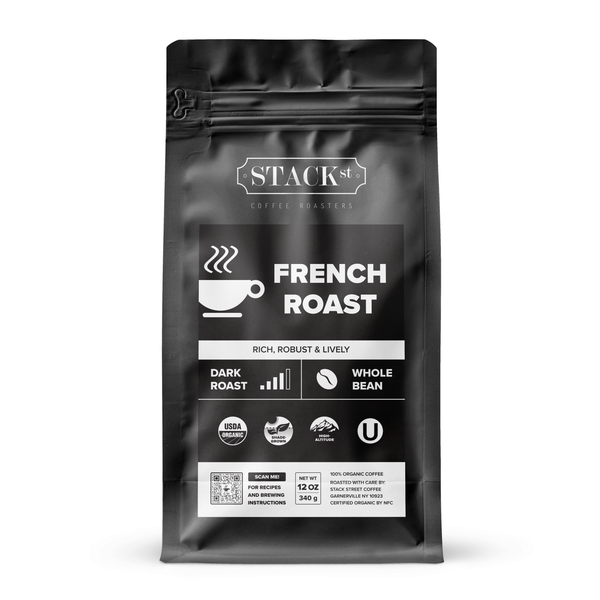Organic French Roast Coffee Dark Roast USDA Shade Grown