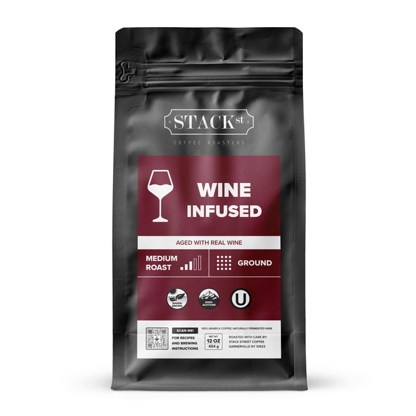 Real Wine Infused Shade Grown Coffee Naturally Fermented High Altitude